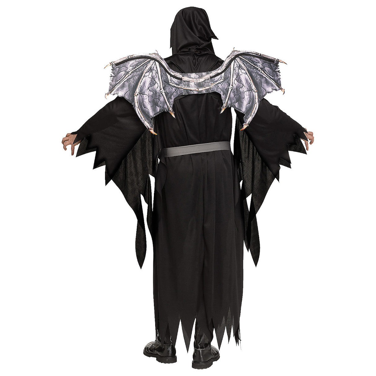 Adult Winged Reaper Costume for Halloween Parties Scary Events and Costumed Gatherings