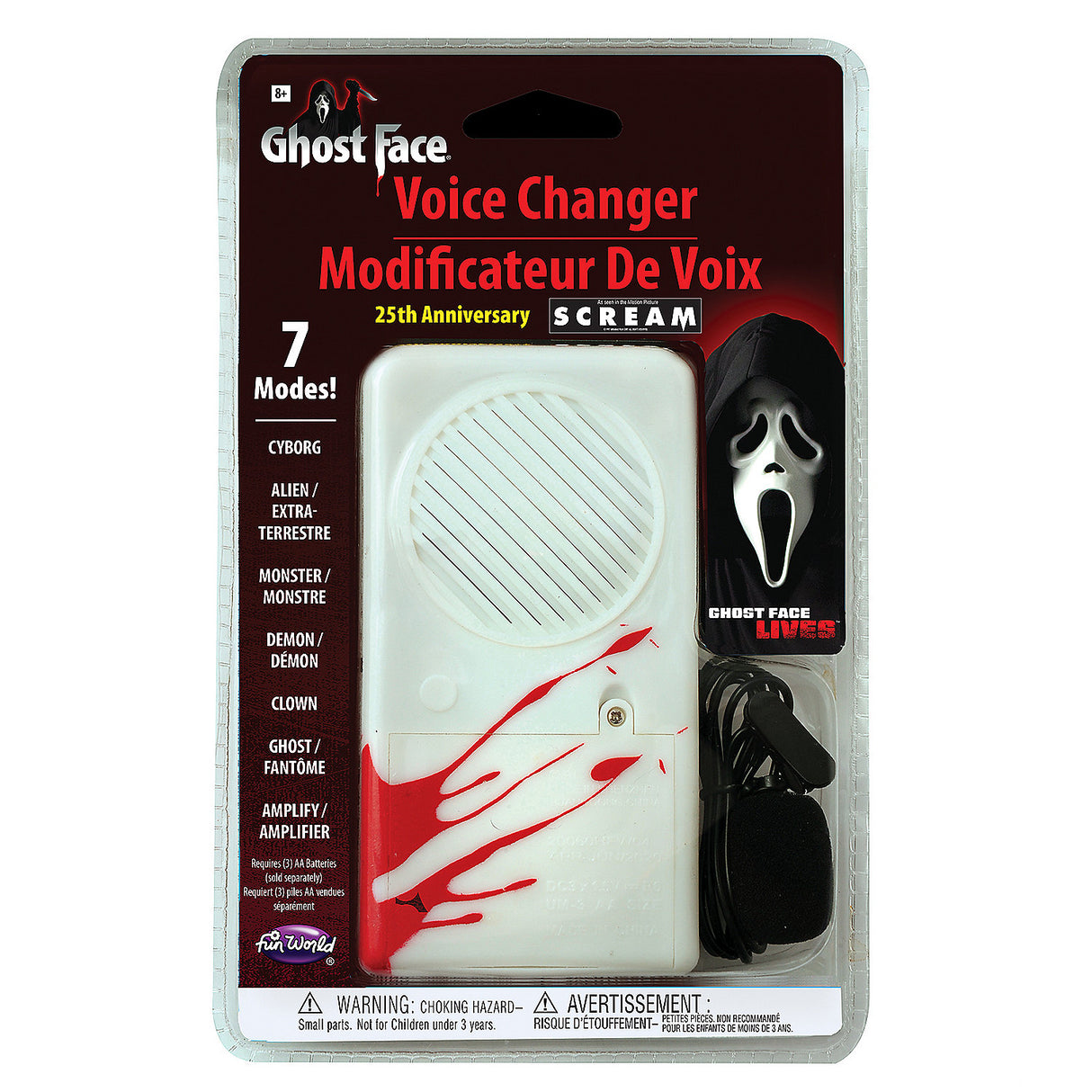 Deluxe Voice Changer for Halloween Parties Haunted Events and Scary Fun