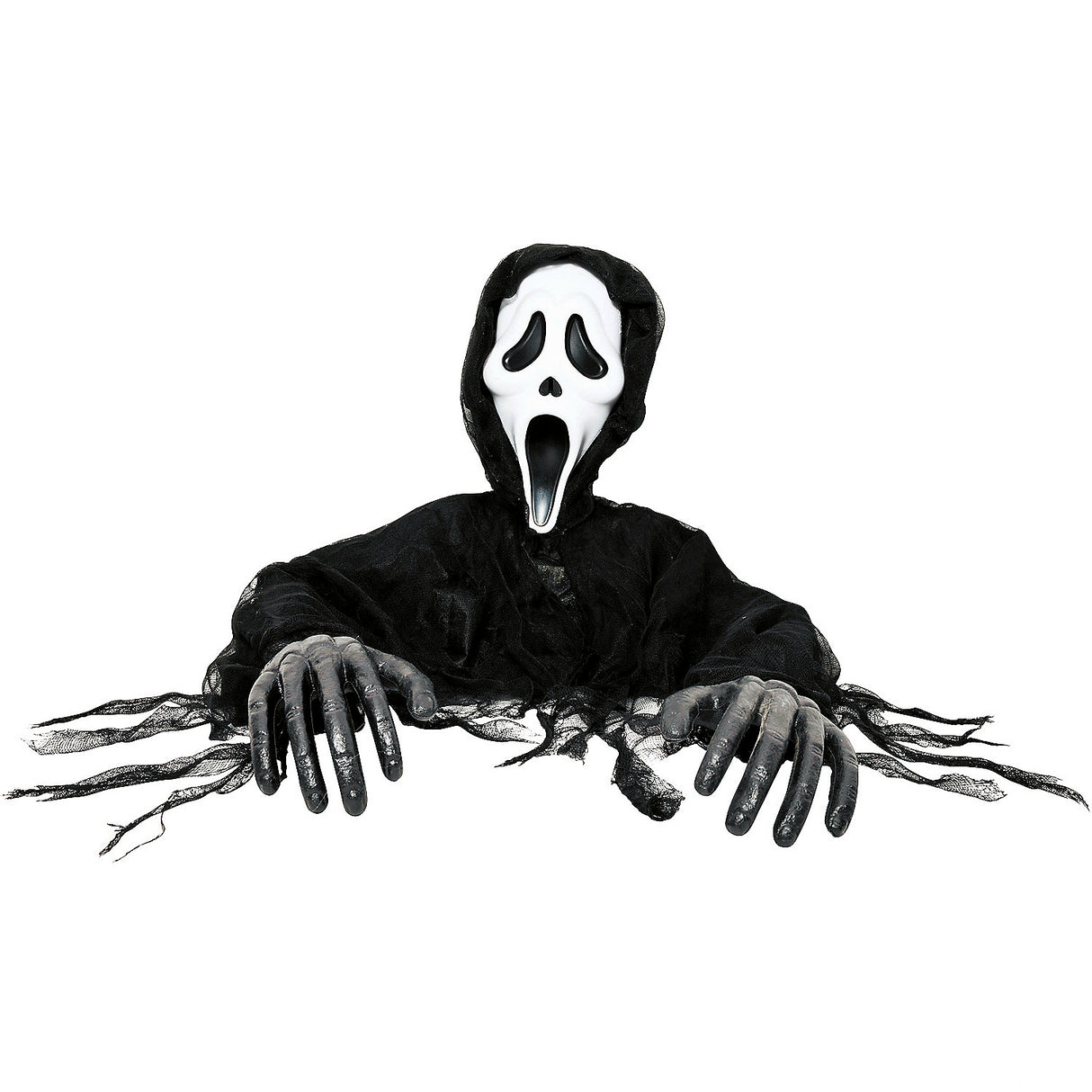 Ghost Face Grave Breaker for Halloween Decor Outdoor Parties and Themed Events