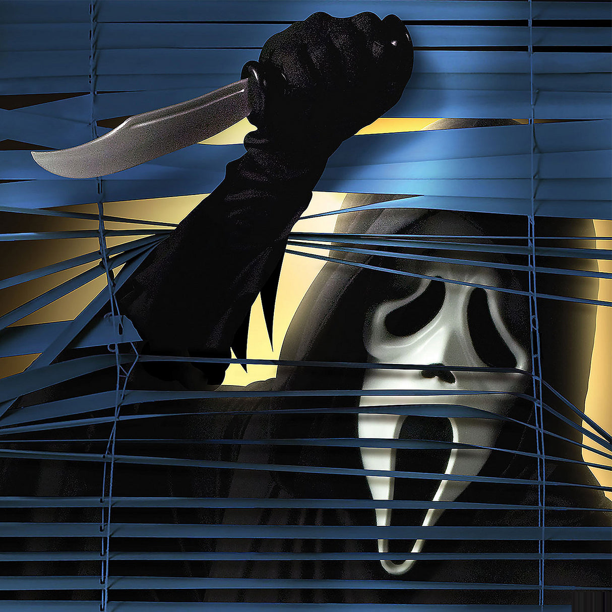 Creepy Ghost Face Window Decoration for Halloween Haunts and Horror Home Displays