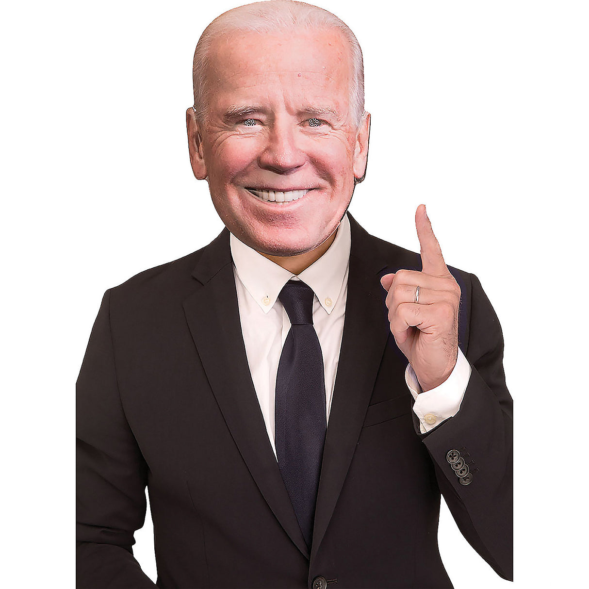 Authentic Biden Plastic Half Mask for Halloween Parties Political Events and Costume Celebrations