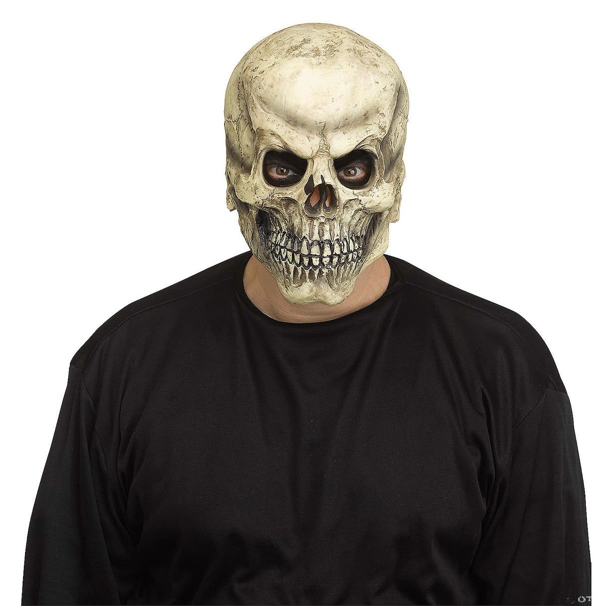 Realistic Brown Skull Mask for Halloween Parties Costume Events and Haunted Attractions