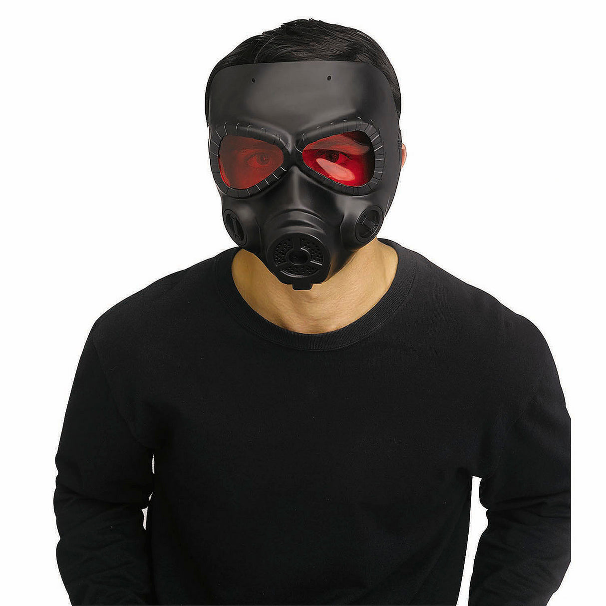 Stylish Adults Black Wasteland Gas Mask for Halloween Parties Costume Events and Themed Celebrations