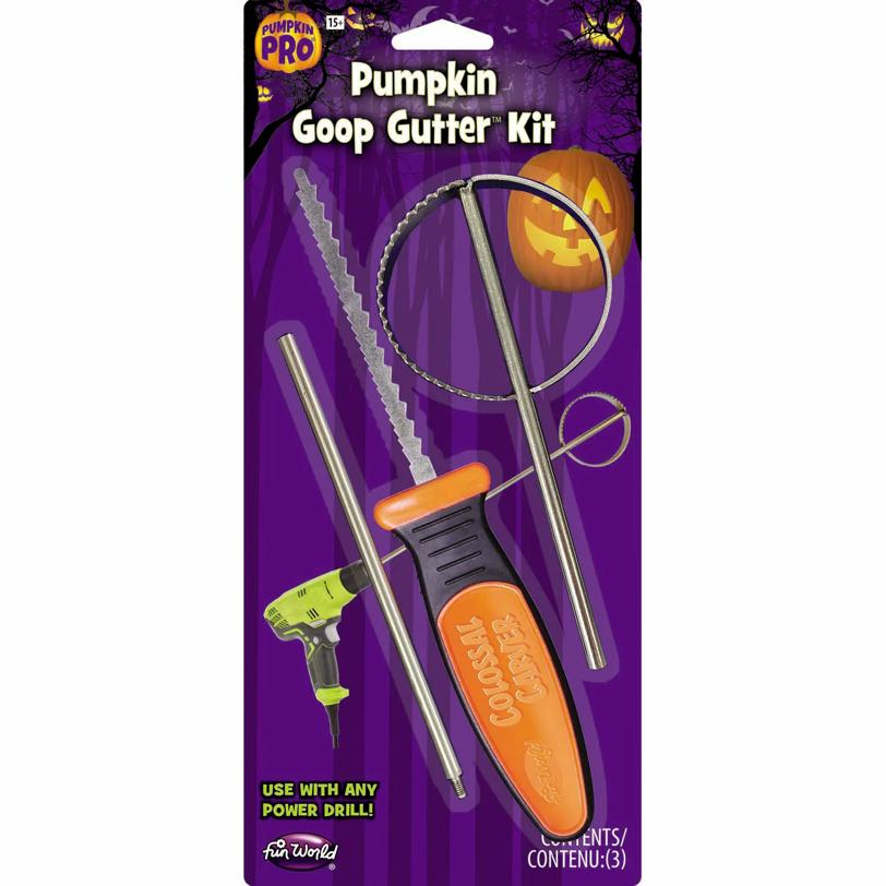 Pumpkin Carving Goop Gutter Tool Kit