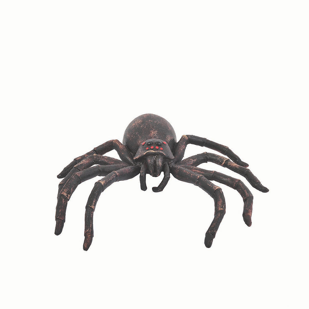 Realistic Black Latex Tarantula Spider Decoration for Halloween Parties and Haunted House Themes