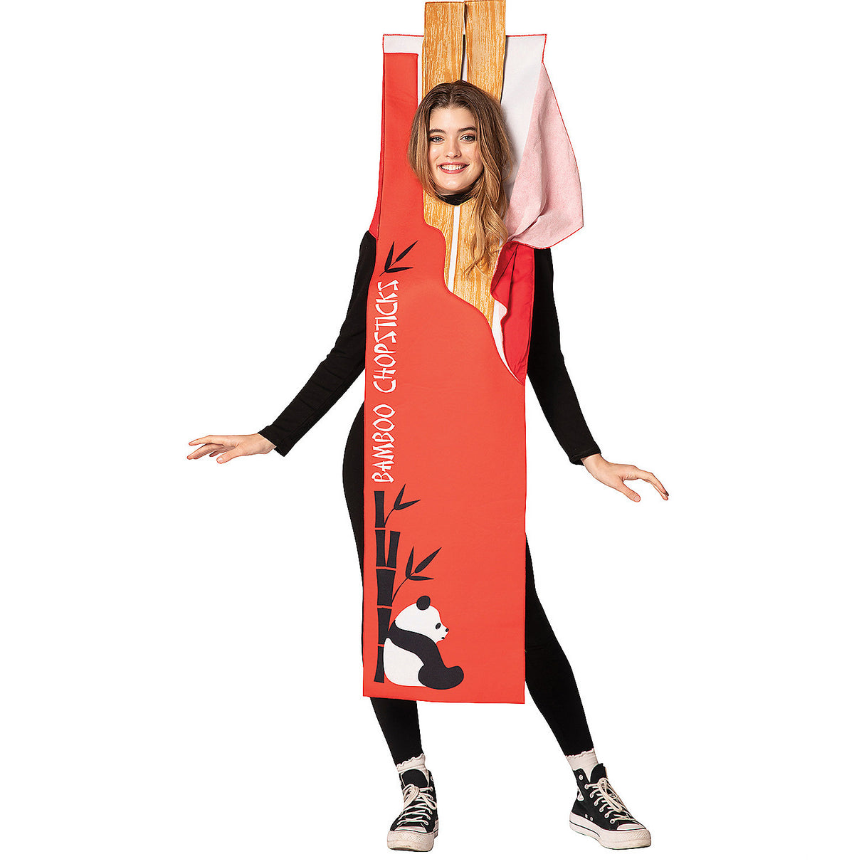Hilarious Chopsticks Adult Costume for Halloween Parties and Fun Dress-Up Events