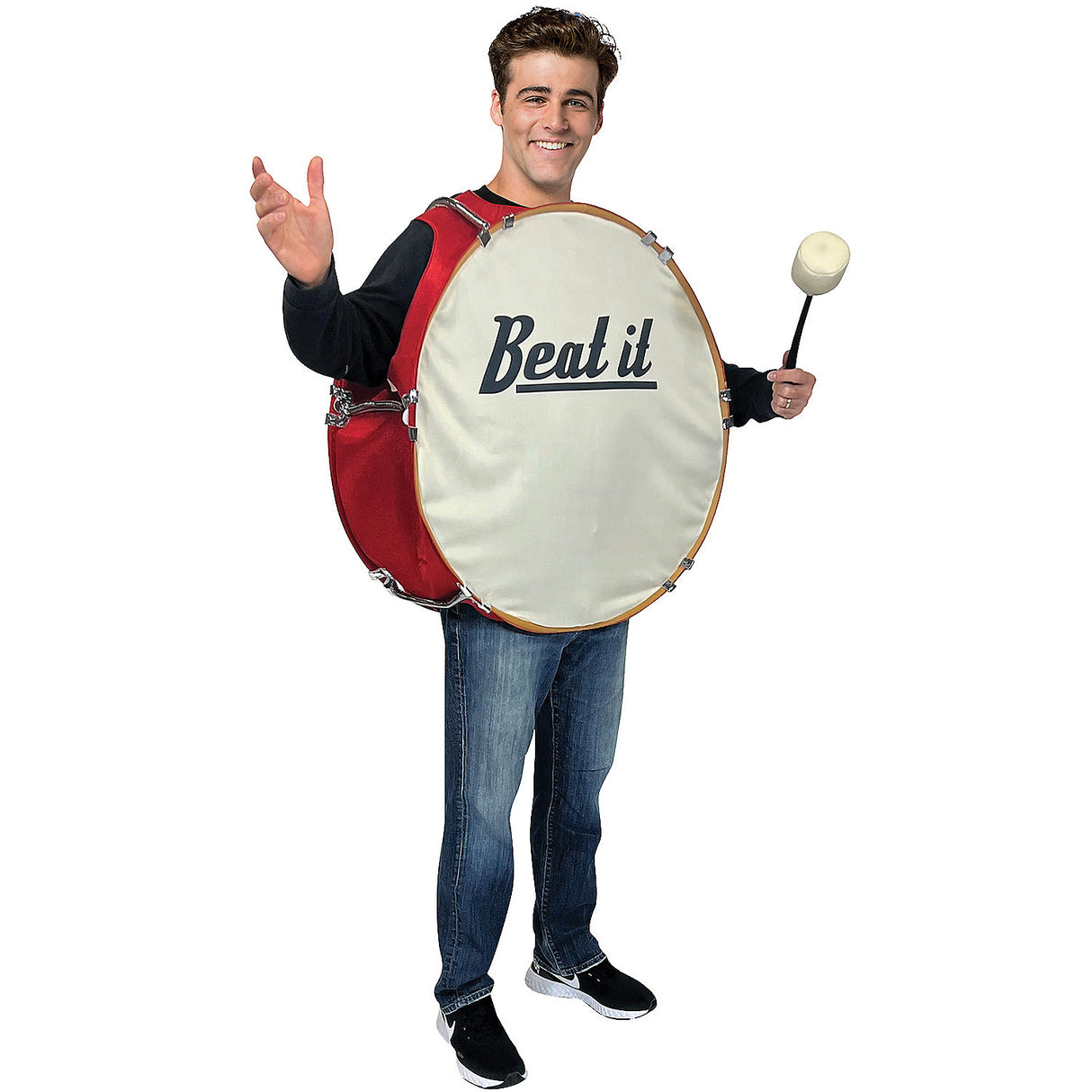 Unique Bass Drum Costume for Halloween Fun Parties and Costume Gatherings