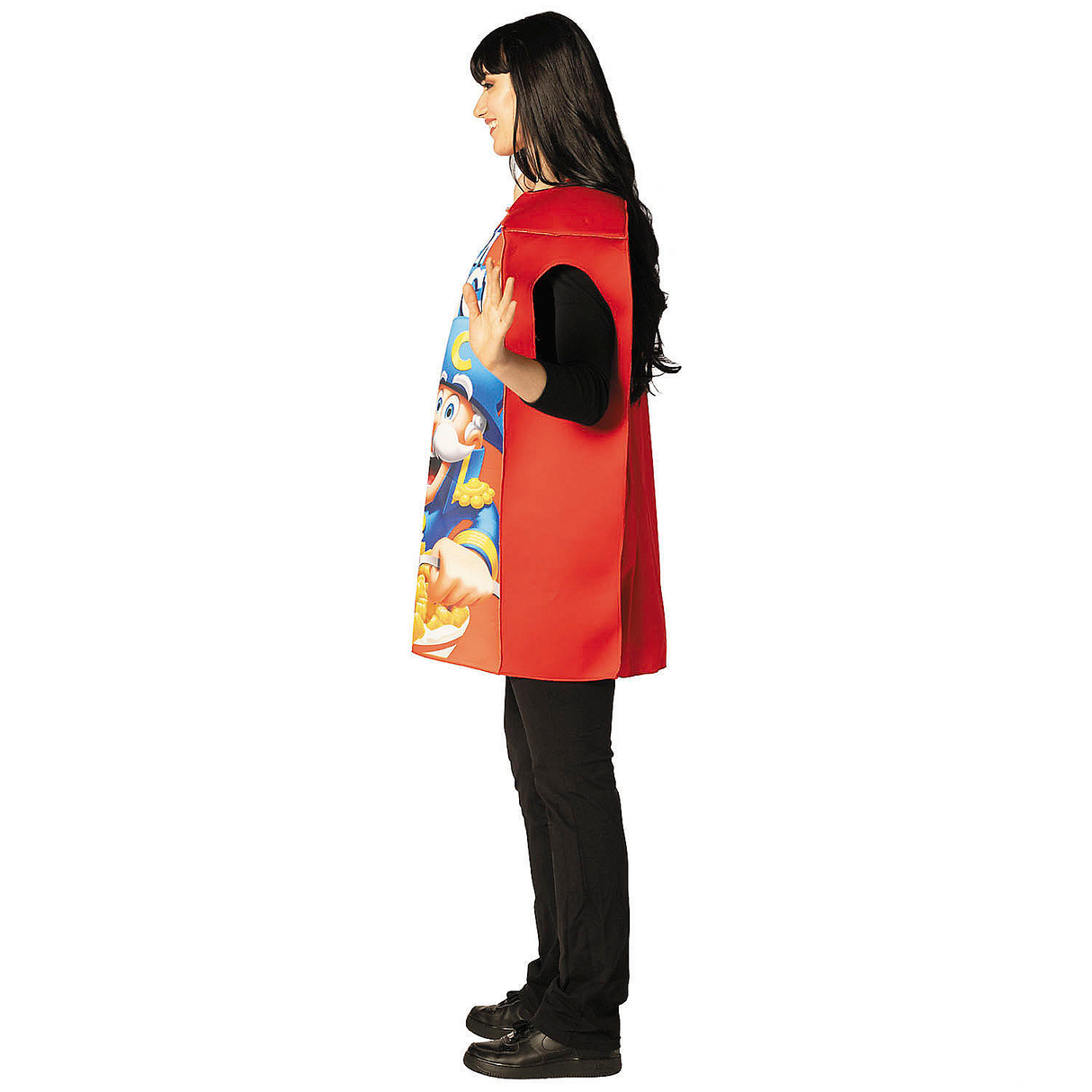 Adults Cap'n Crunch Cereal Box Tunic Costume