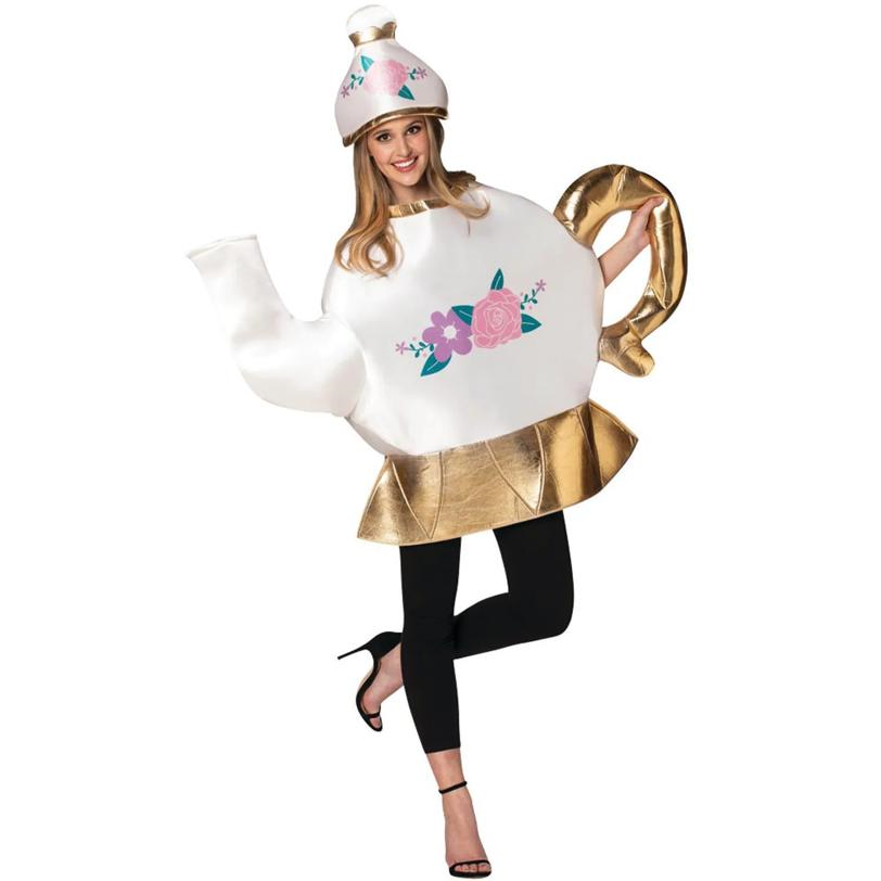 Women's Tea Pot With Lid Costume