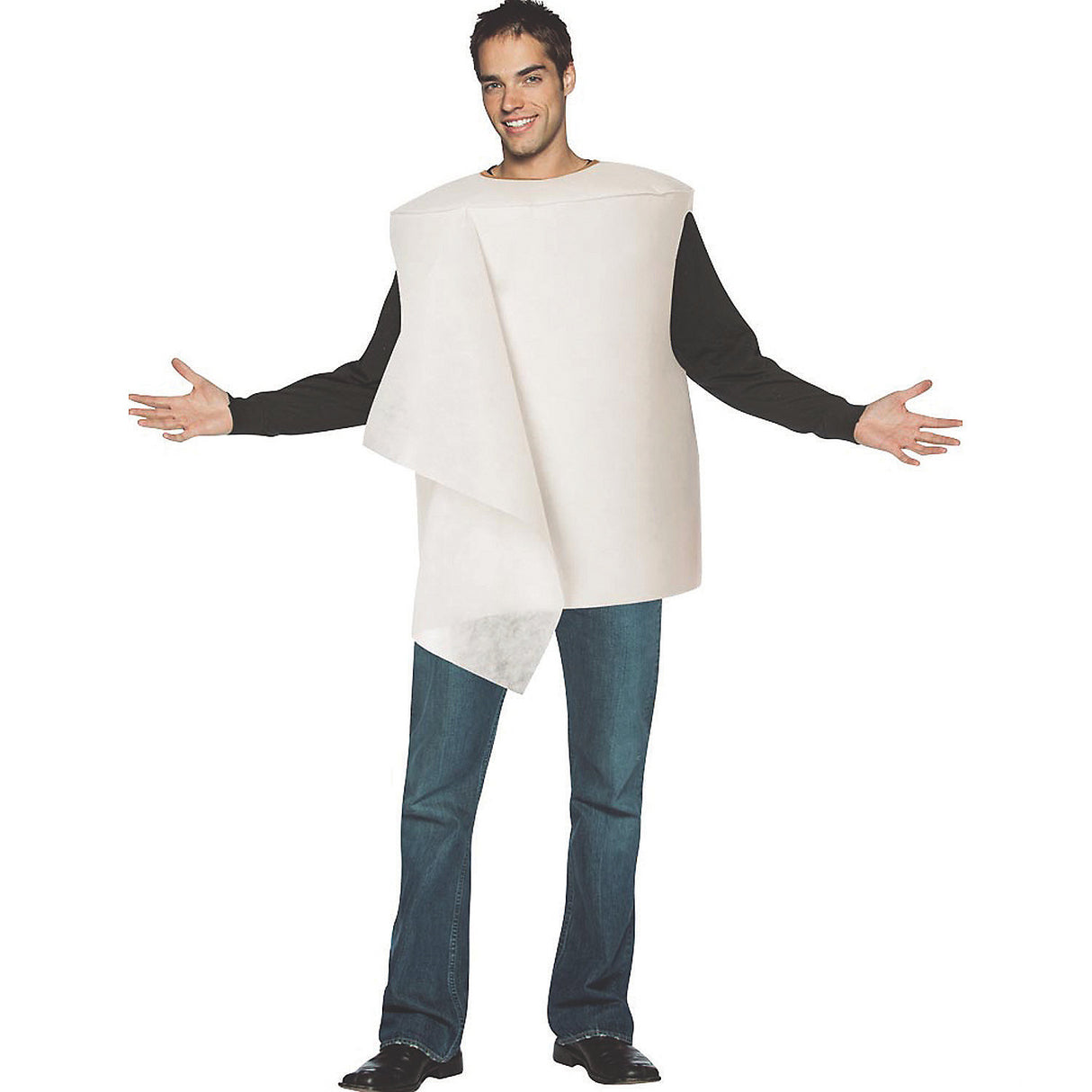 Funny Toilet Paper Costume for Halloween Parties and Humorous Costume Events