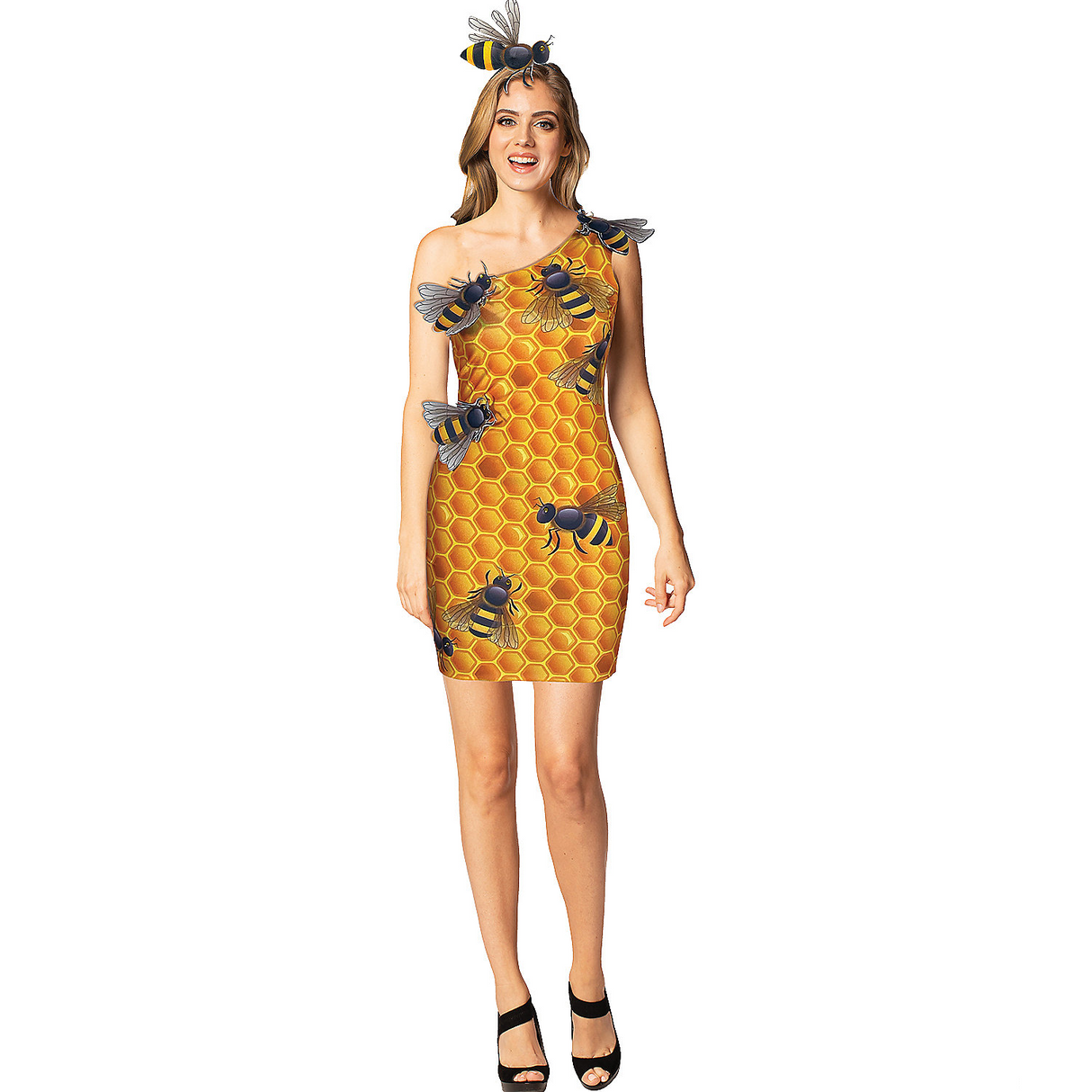 Honey Comb Dress Women