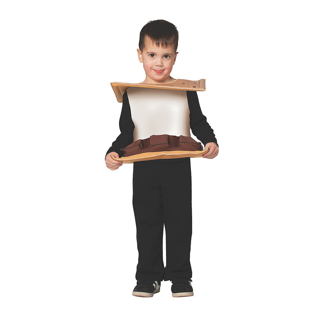 Delightful S'Mores Child Costume for Halloween Parties and Fun Themed Events