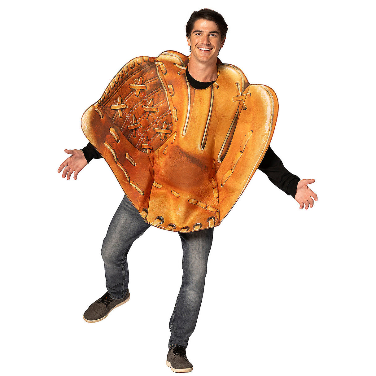 Fun Adults Baseball Glove Mitt Costume for Halloween Parties Sports Events and Costume Celebrations