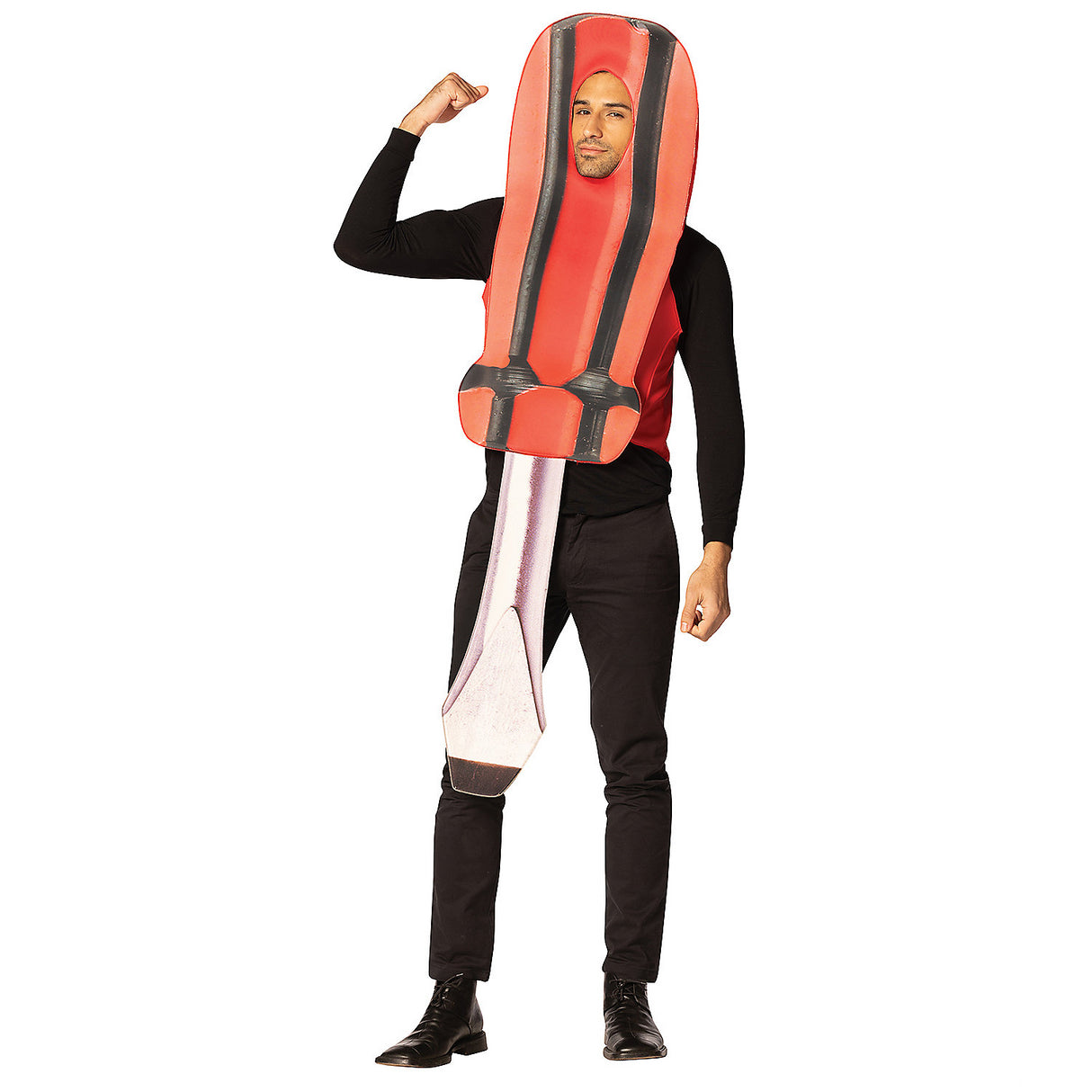 Funny Get Real Screwdriver Costume for Halloween Parties and Humorous Events