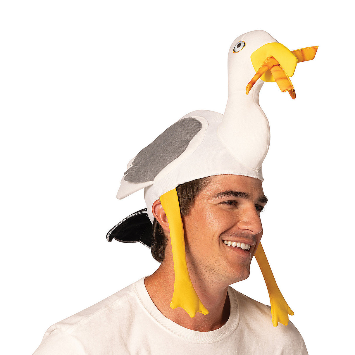 Fun Adults Seagull Hat Costume for Halloween Dress Up Parties and Themed Events