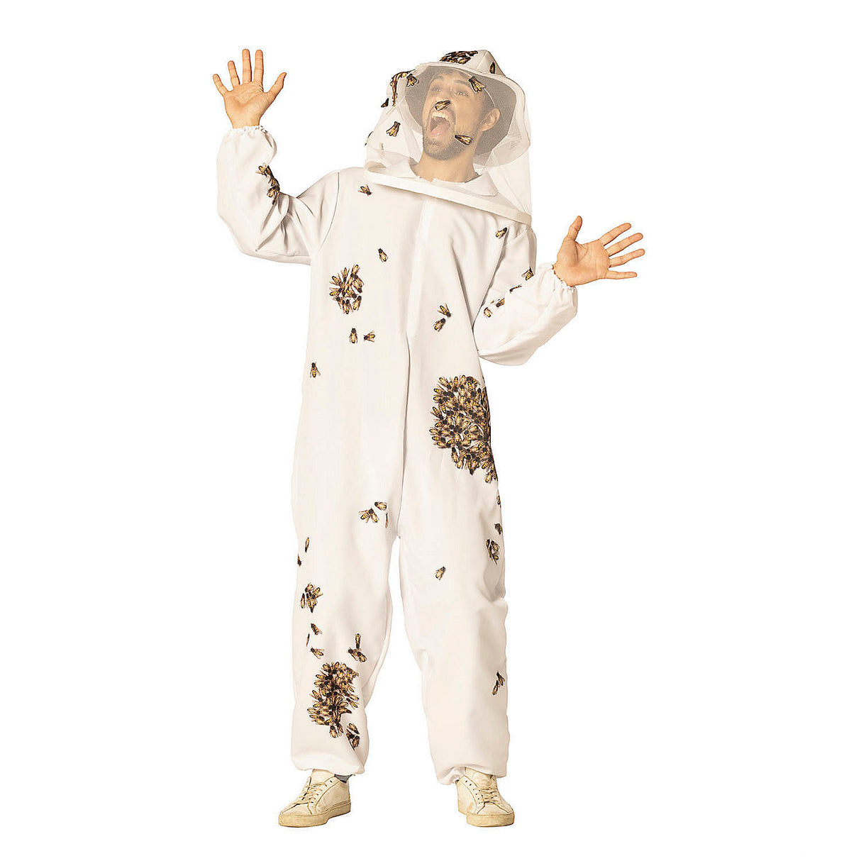 Adults Beekeeper Jumpsuit Costume for Halloween Parties and Themed Events