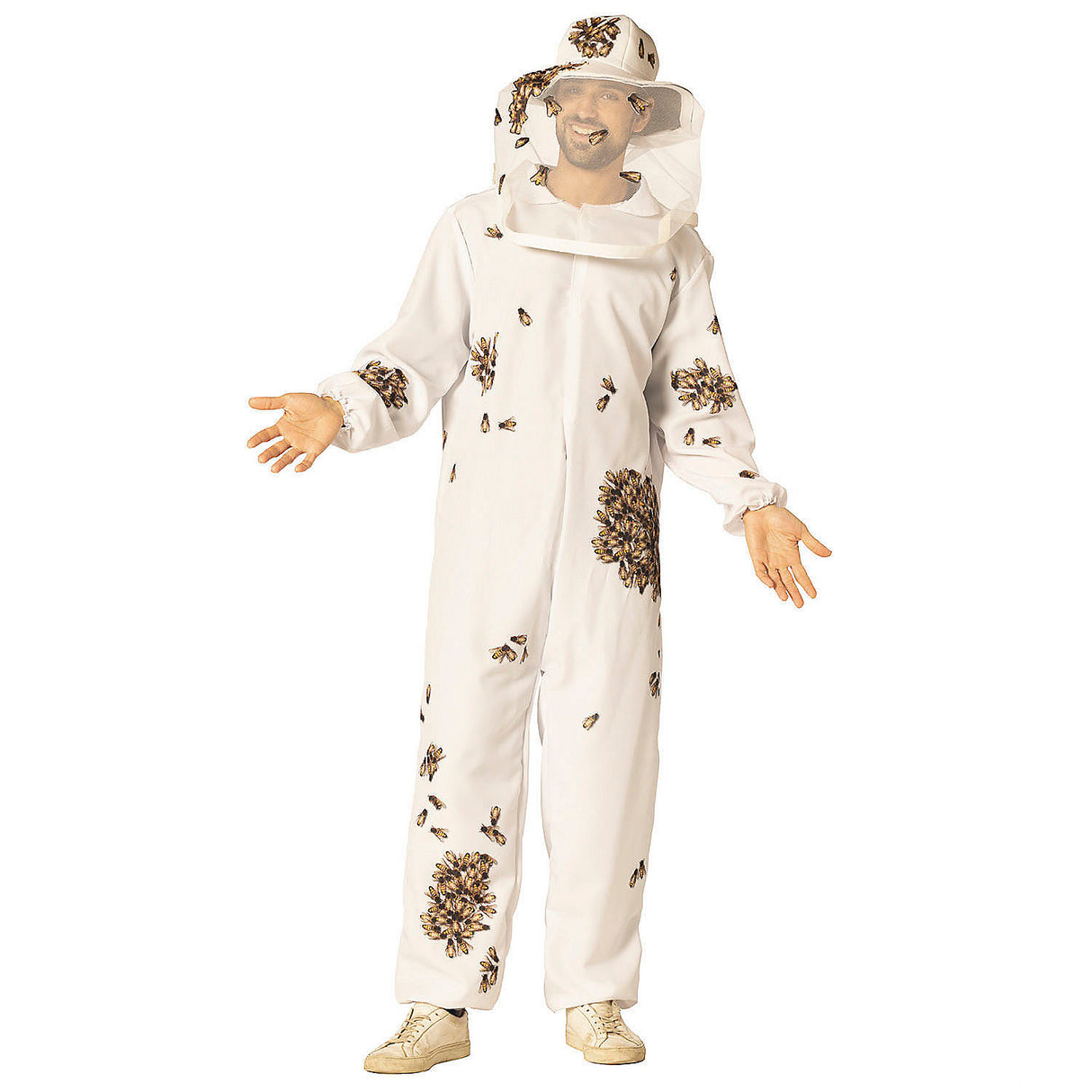 Adults Beekeeper Jumpsuit Costume for Halloween Parties and Themed Events