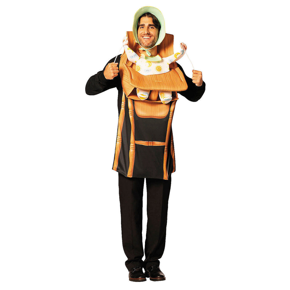 Unique Adults Baby High Chair Tunic Costume for Halloween Parties and Funny Dress Up Events