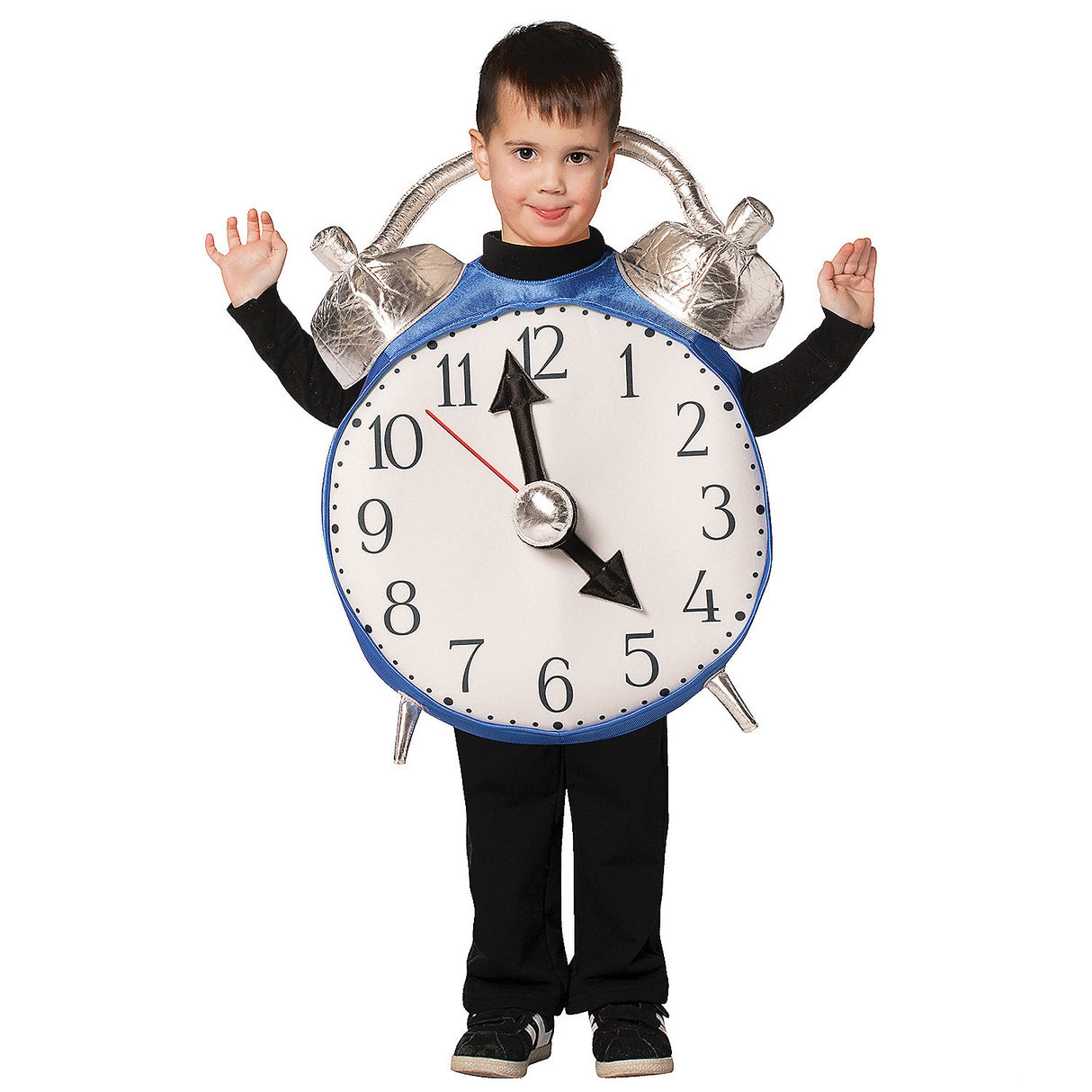 Toddler Retro Alarm Clock Costume for Halloween Parties Dress Up and Playtime Adventures