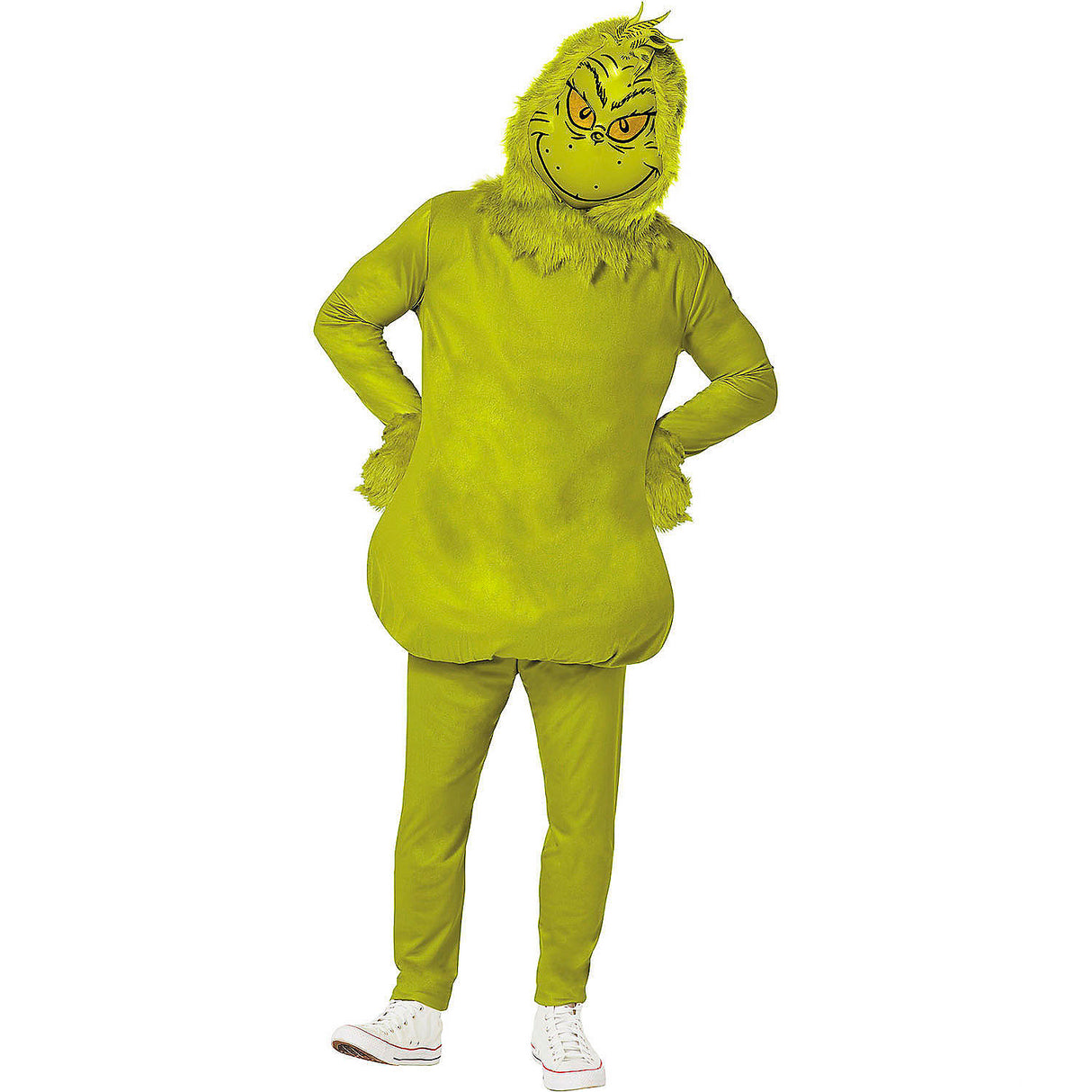 Adult Grinch Costume from How the Grinch Stole Christmas for Holiday Events Parties and Trick or Treating