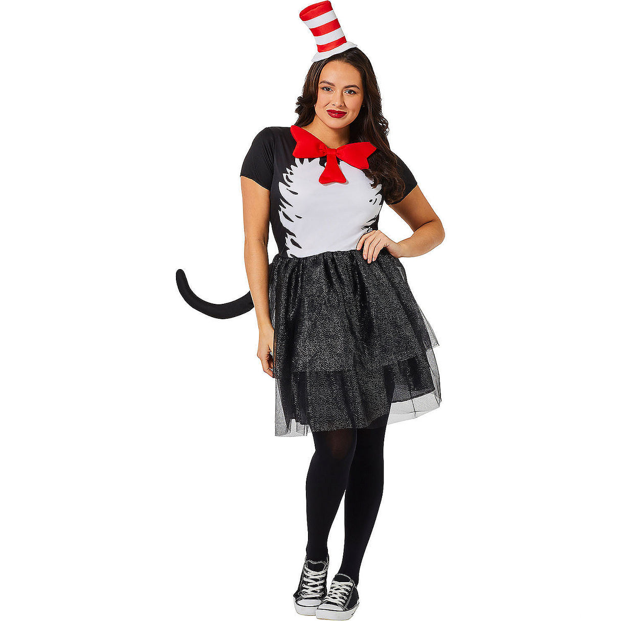 Fun Adults Cat in the Hat Costume Dress for Halloween Parties Theme Events and Costume Parties