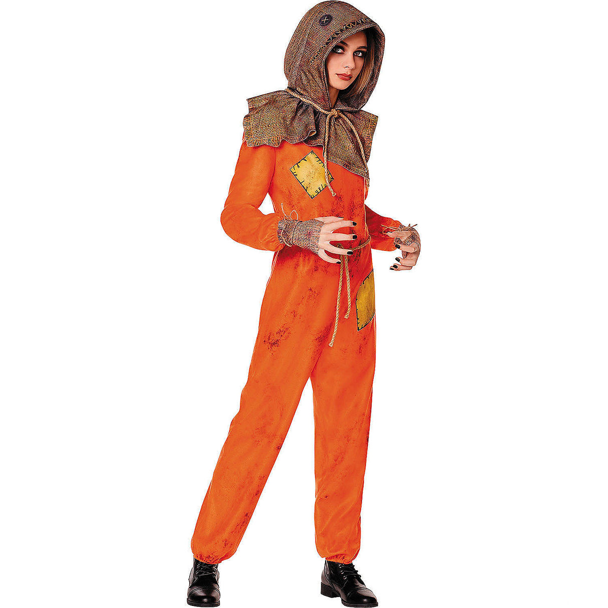Kids Trick 'r Treat Sam Jumpsuit Costume for Halloween Parties and Themed Celebrations
