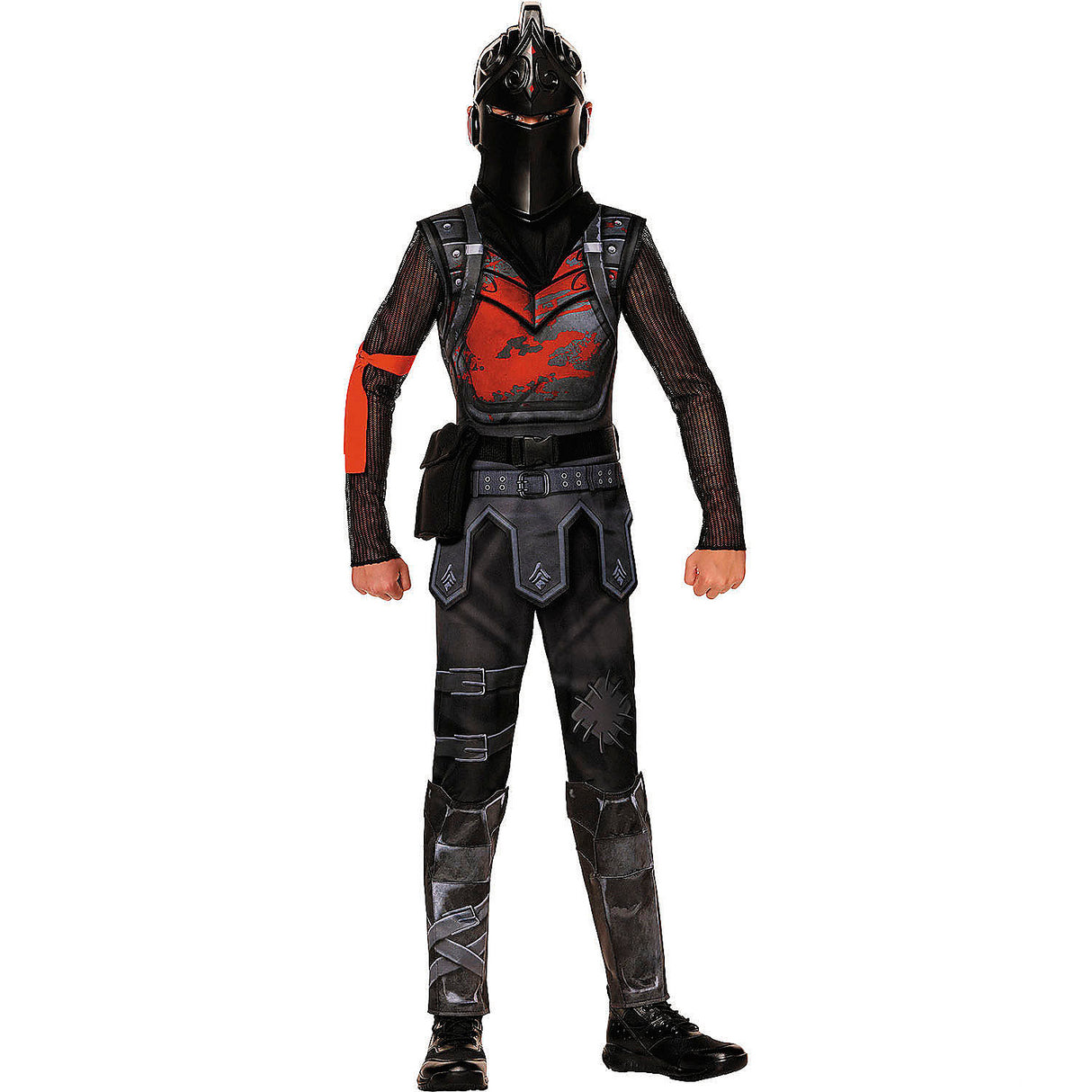 Kids Fortnite Black Knight Polyester Jumpsuit for Halloween Costume Parties and Themed Events