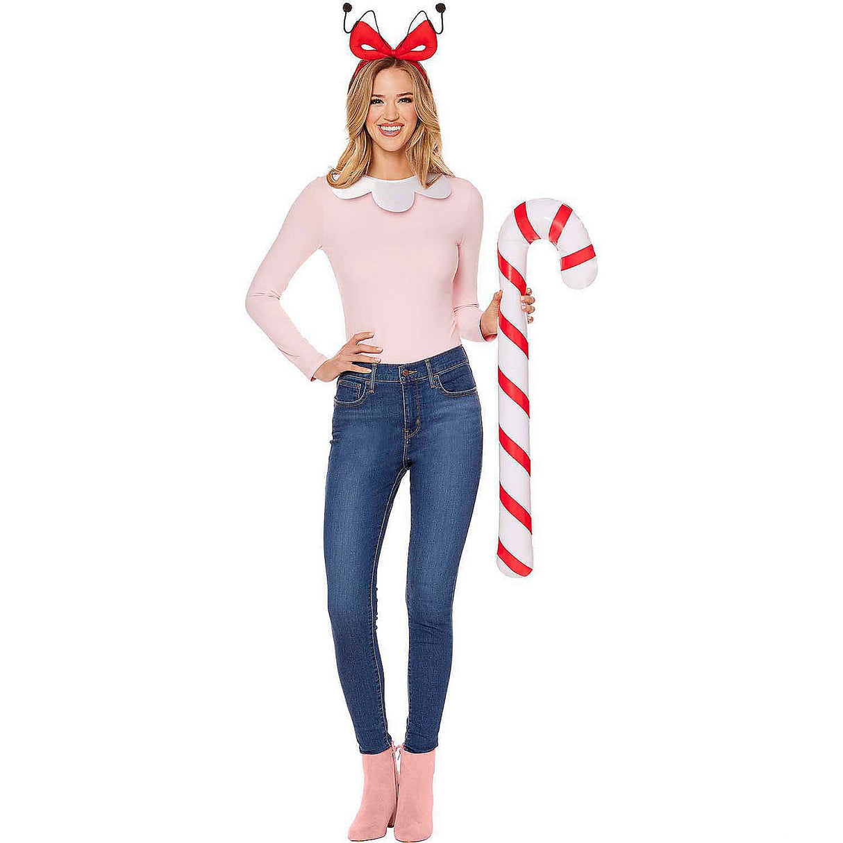 Cindy Lou Who Costume Accessory Kit for Dr Seuss Themed Events and Holiday Celebrations