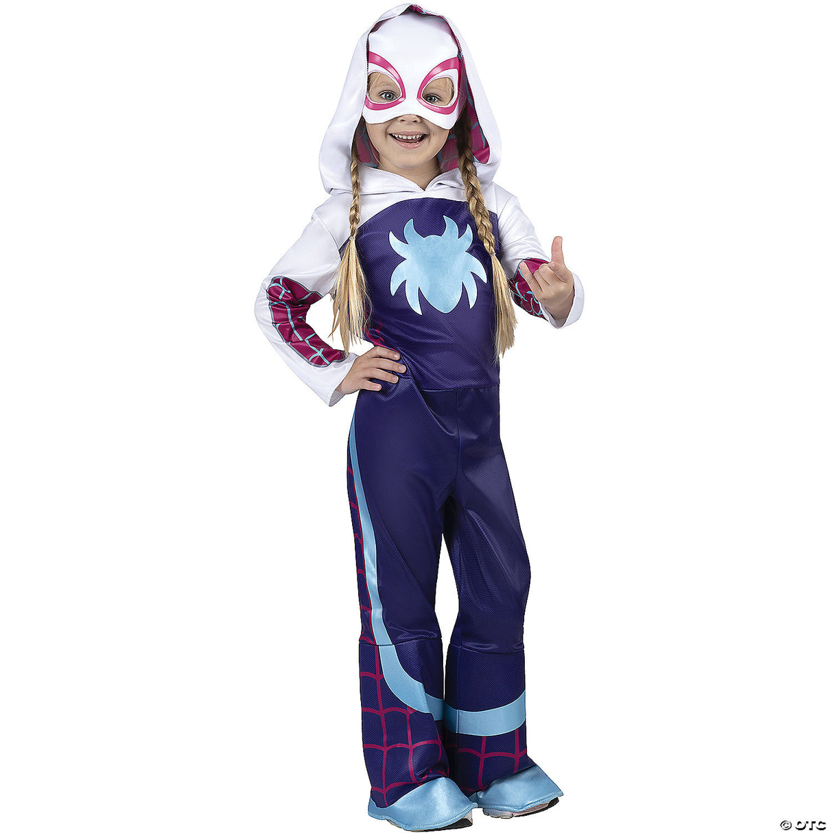 Ghost Spider Toddler Costume for Halloween Parties and Superhero Dress Up Fun