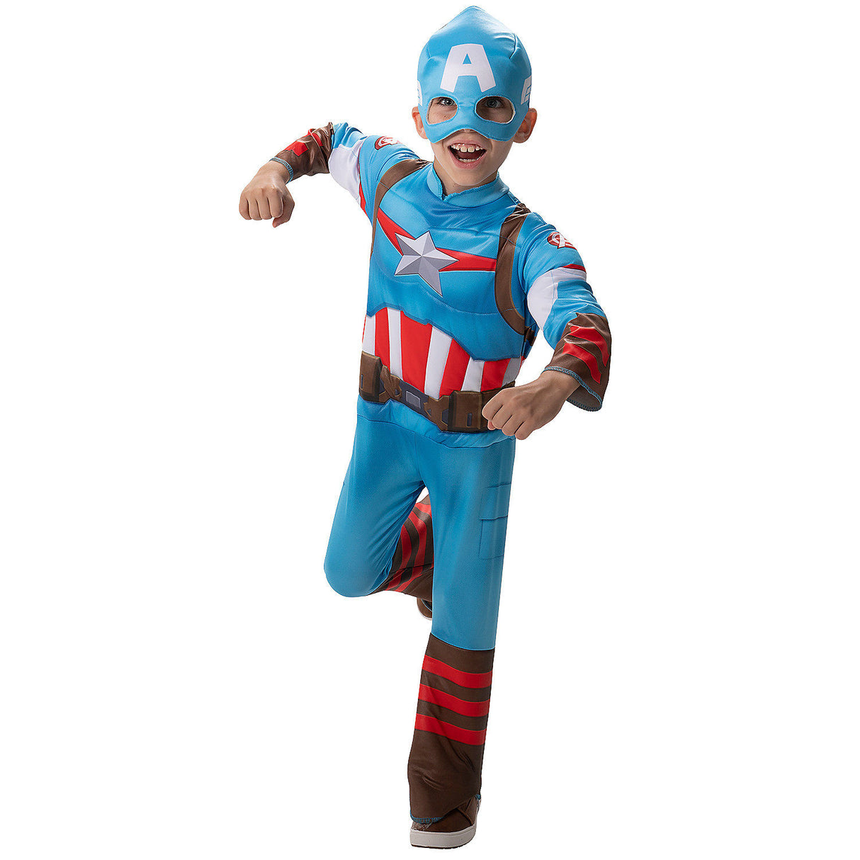 Captain America Toddler Costume for Family Theme Parties Halloween Fun and Superhero Playtime