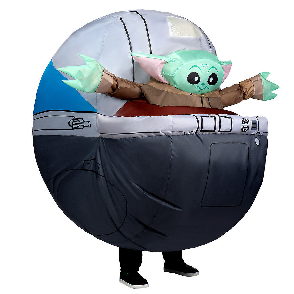 Star Wars Grogu Inflatable Costume for Halloween Parties and Star Wars Themed Events