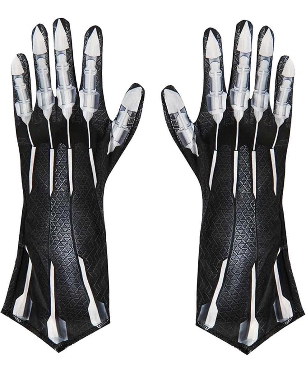Official Black Panther Child Gloves for Superhero Dress Up Comic Con and Halloween Events