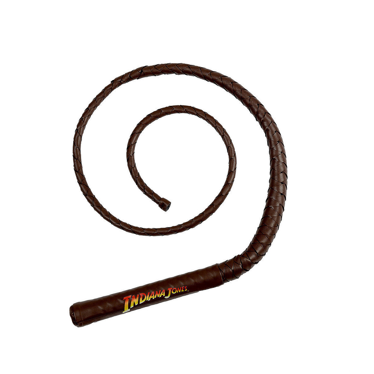 Official Indiana Jones Whip Costume Accessory for Halloween and Movie-Themed Events