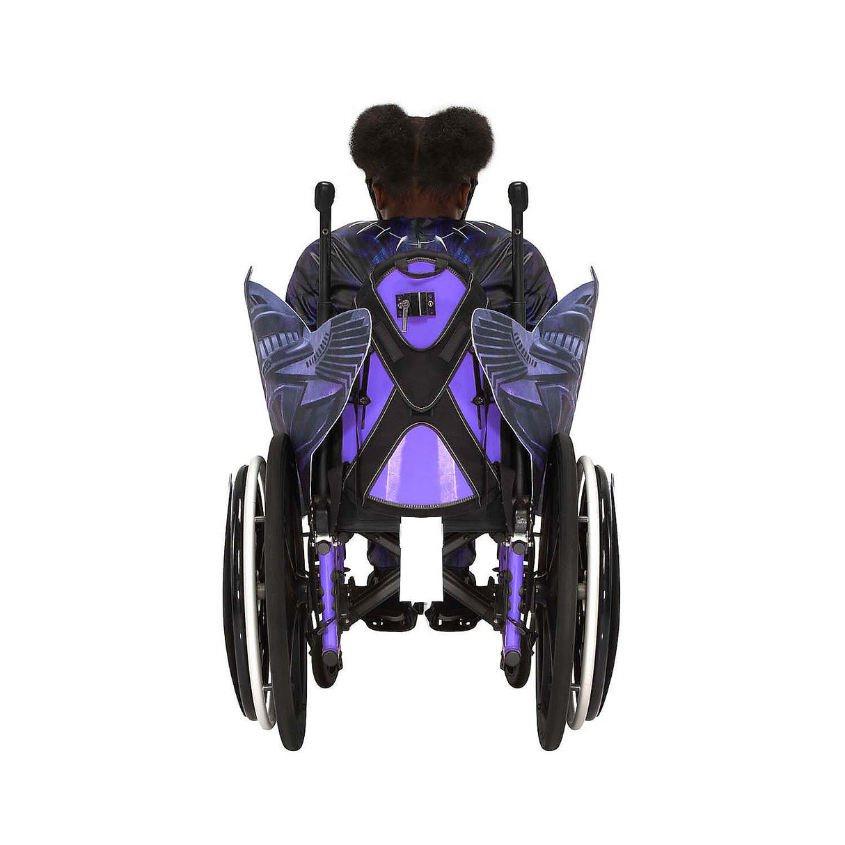 Marvel Black Panther Wheelchair Costume Accessory for Halloween Parties and Everyday Superhero Play