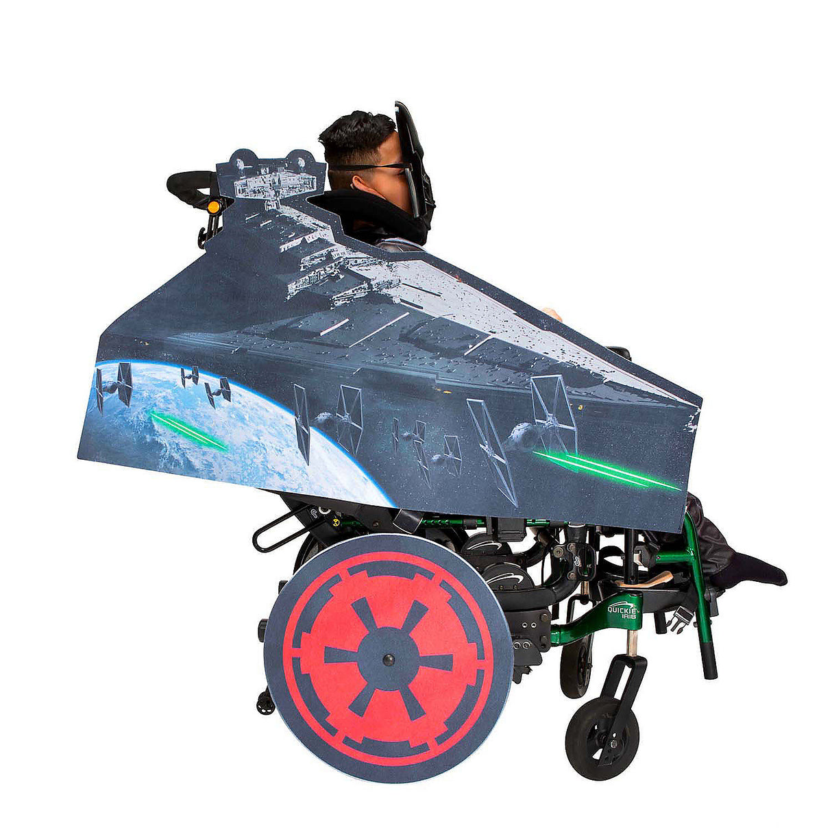 Star Wars Darth Vader Wheelchair Costume Accessory for Themed Events and Everyday Play