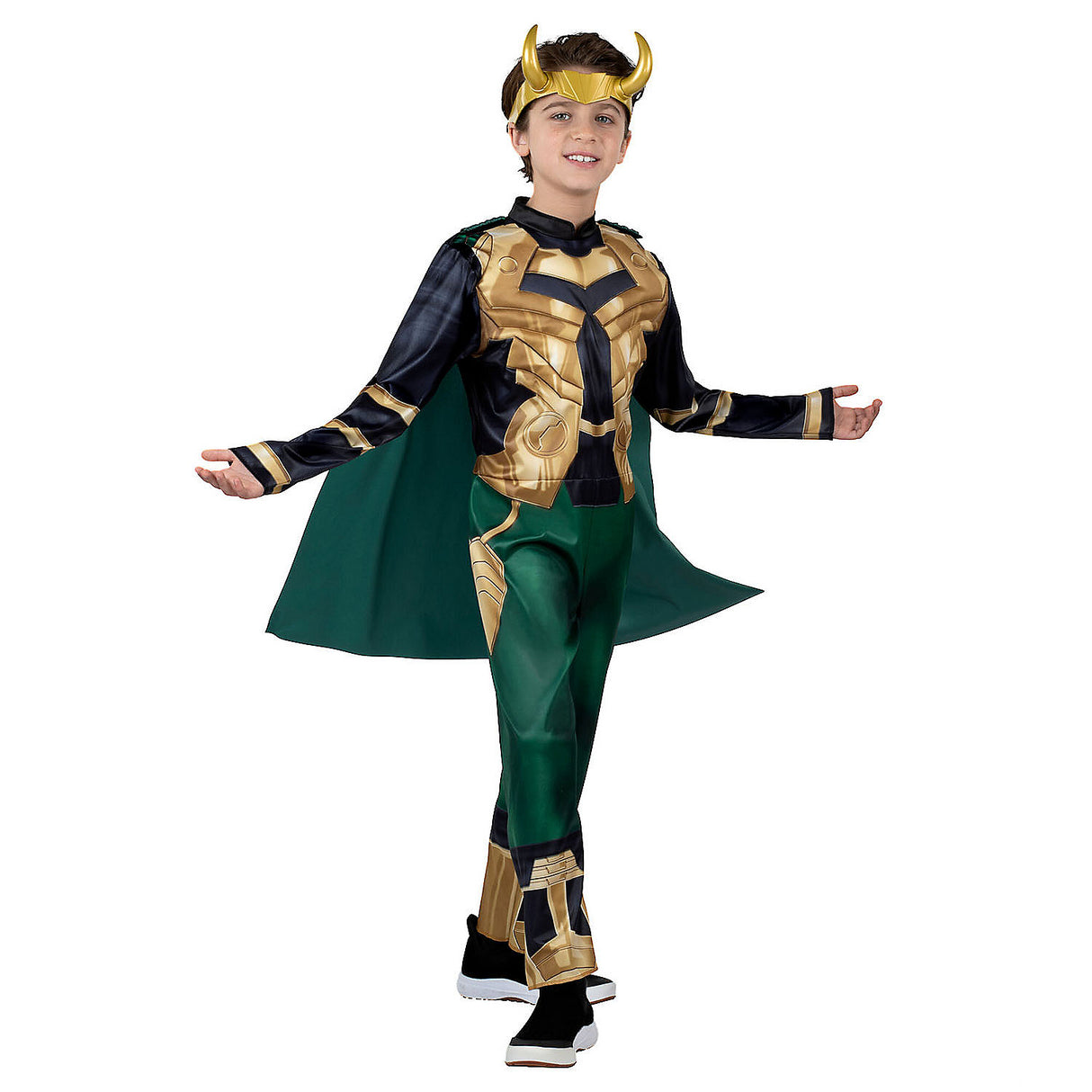 Kids Marvel Loki Jumpsuit for Halloween Parties Superhero Events and Imaginative Play