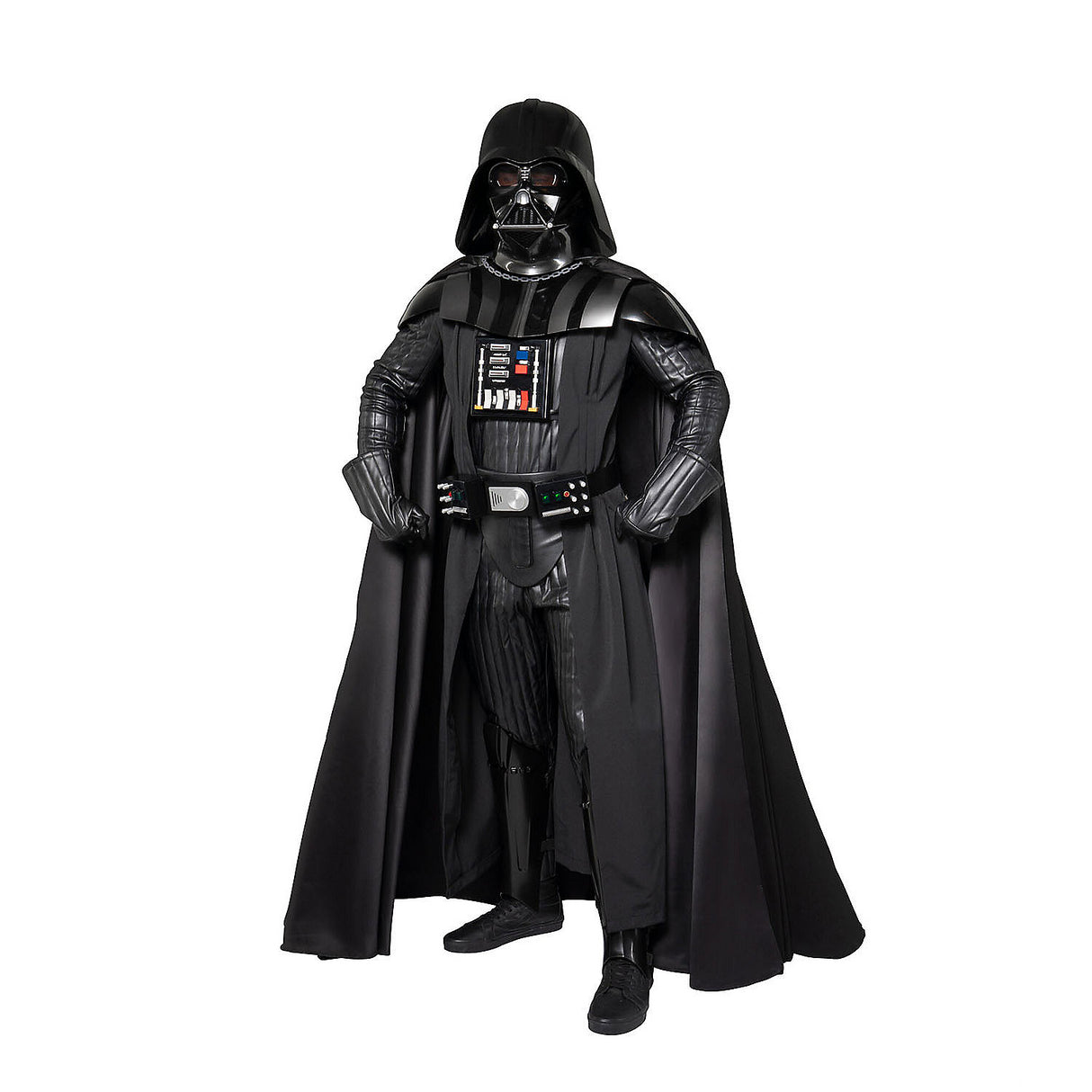 Premium Light-Up Darth Vader Costume with Sound for Halloween Parties Comic Con and Star Wars Events