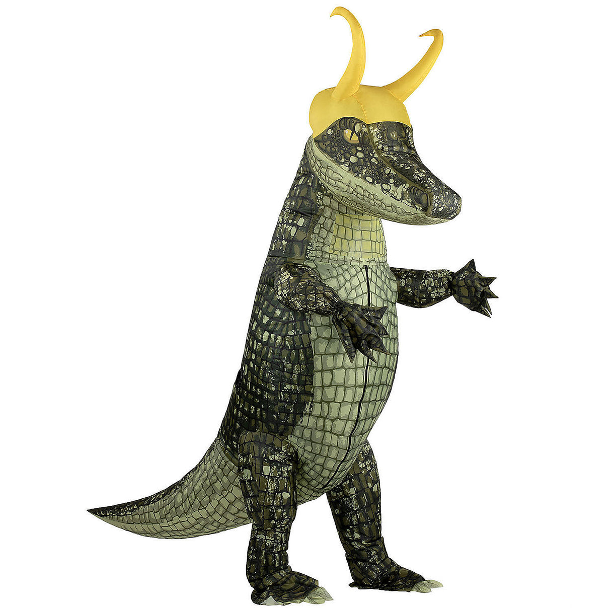 Marvel's Alligator Loki Inflatable Costume for Halloween Parties Costume Events and Superhero Gatherings
