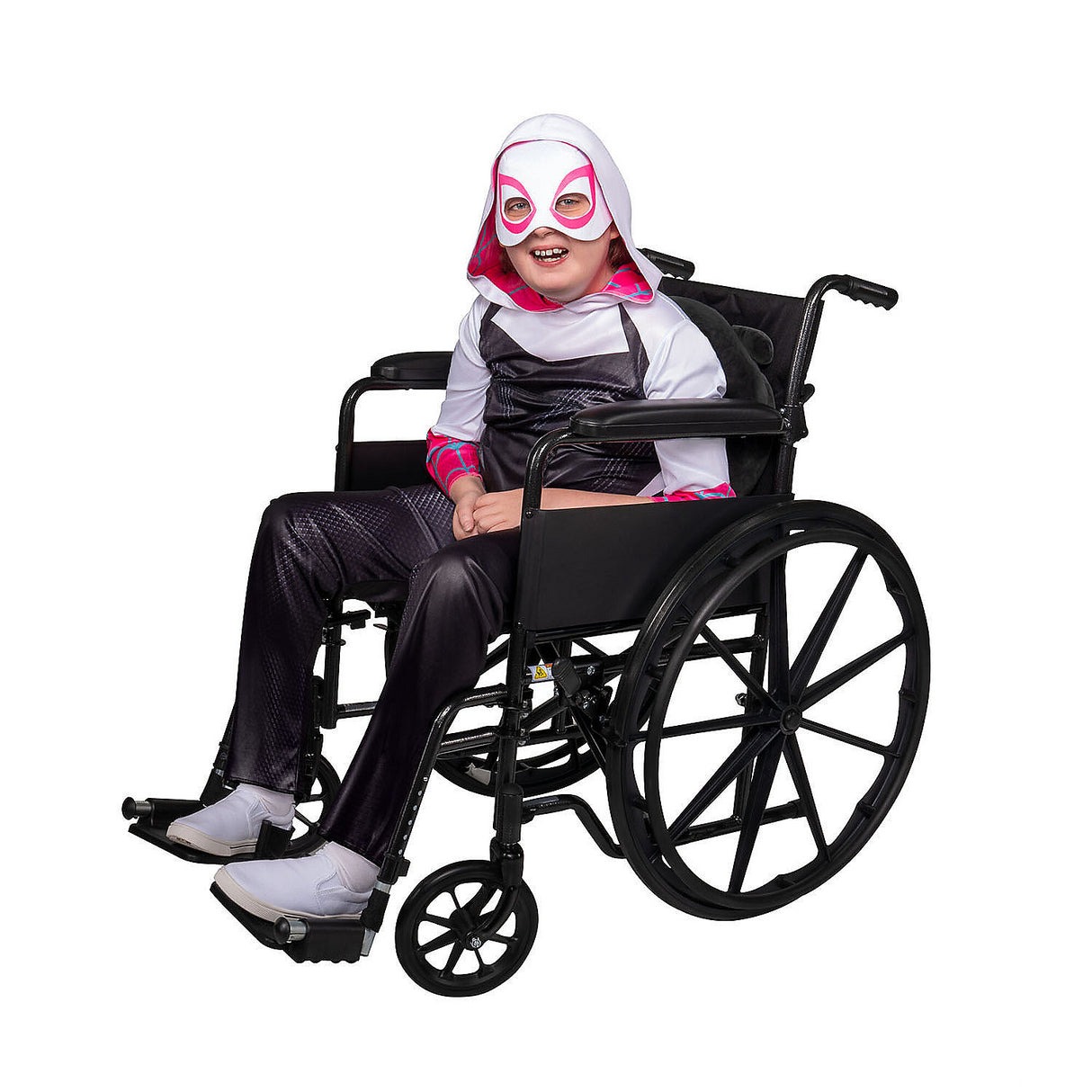 Kids Spider Gwen Adaptive Costume for Halloween Parties Comic Con and Everyday Play