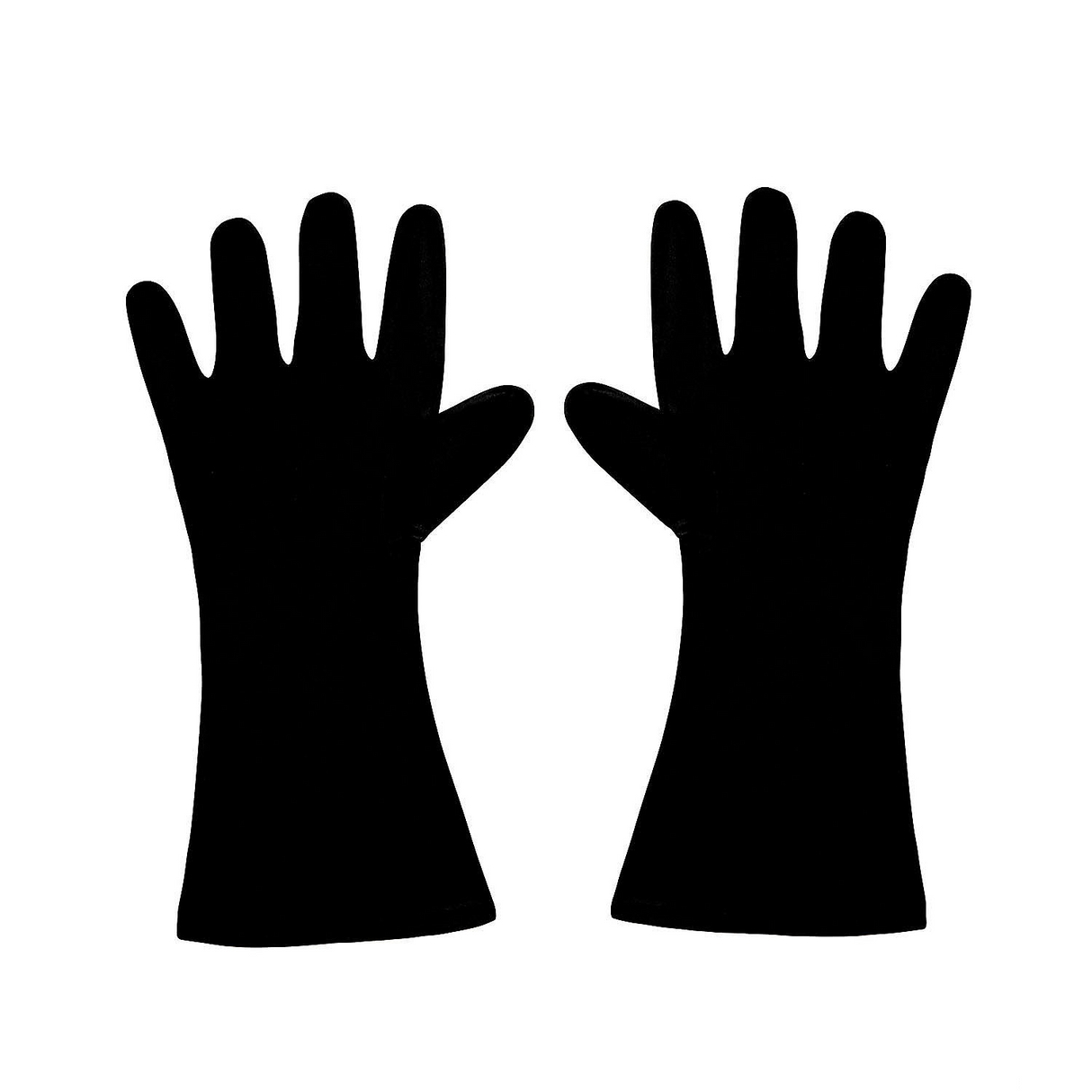Adults Deluxe Darth Vader Gloves