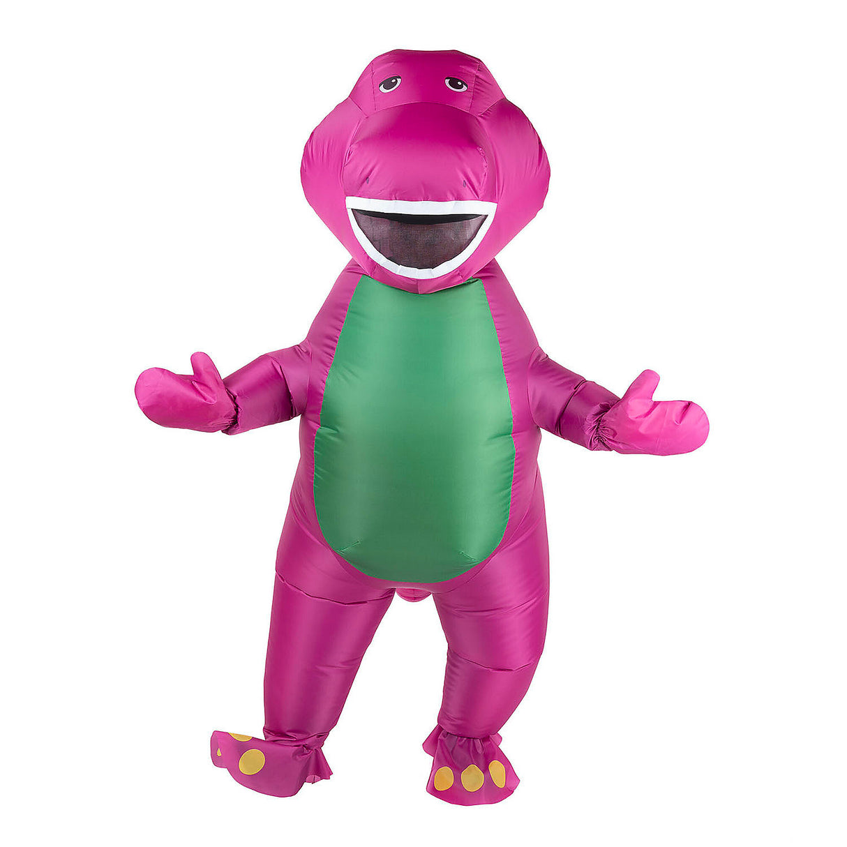 Classic Inflatable Barney Costume for Halloween Parties Dress Up Fun and Kids Events