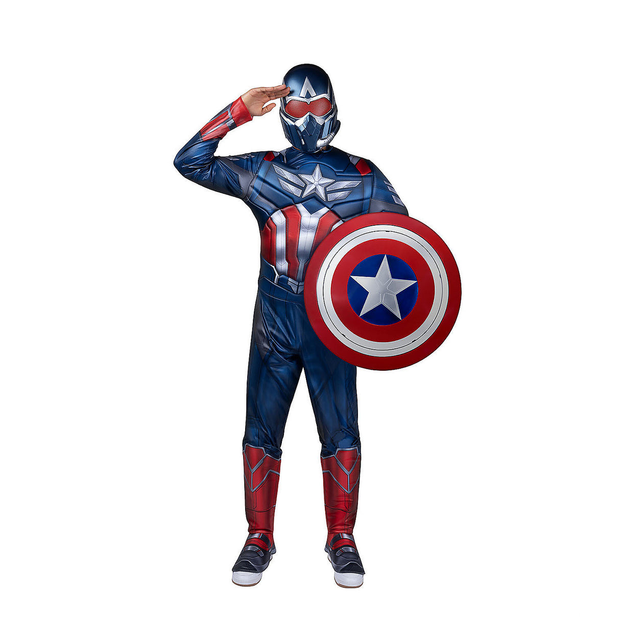 24 Inch Adults Marvel Captain America Shield for Halloween Parties Comic Cons and Superhero Events