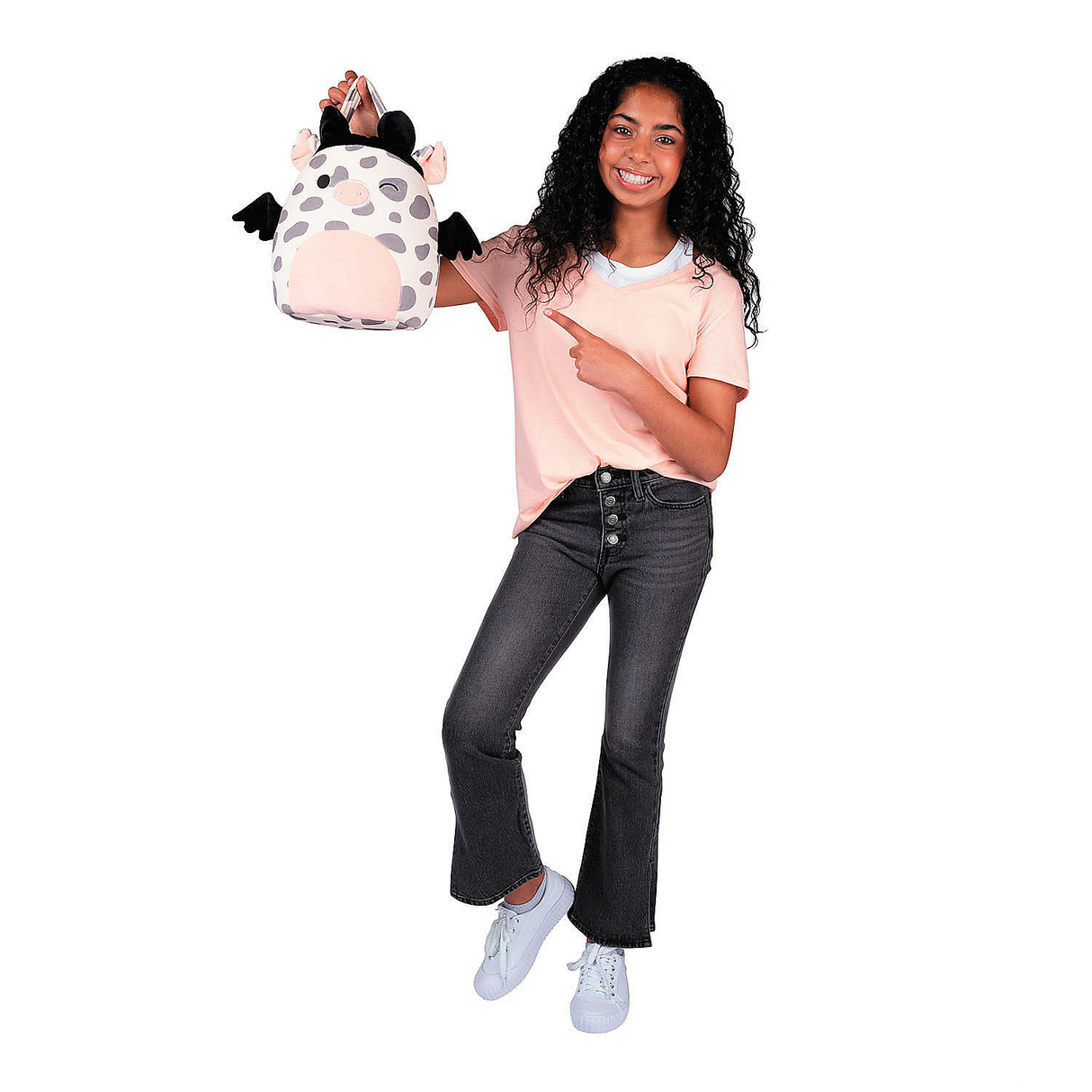 Squishmallows Rosie the Bat Pig Treat Pail