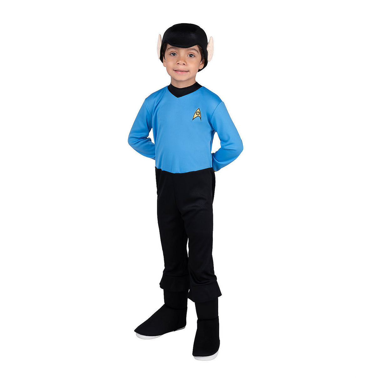 Toddler Deluxe Star Trek Commander Spock Jumpsuit for Halloween Parties Dress-Up Activities and Themed Events