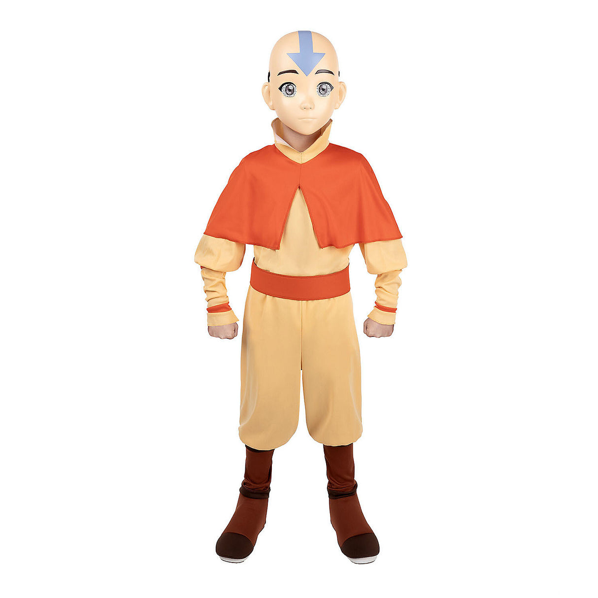 Kids Deluxe Avatar Aang Jumpsuit for Halloween Costume Parties and Themed Events