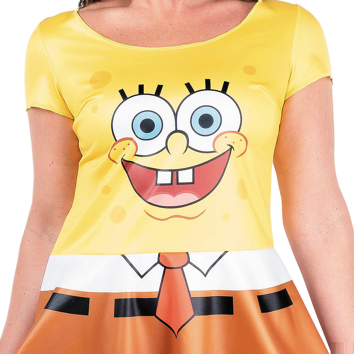 Adults Classic SpongeBob SquarePants SpongeBob Dress Costume