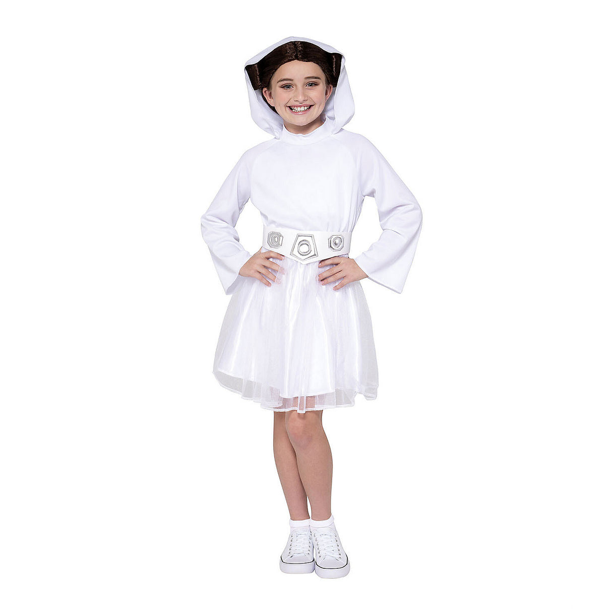 Kids Princess Leia Dress Costume for Star Wars themed parties Halloween fun and cosplay events