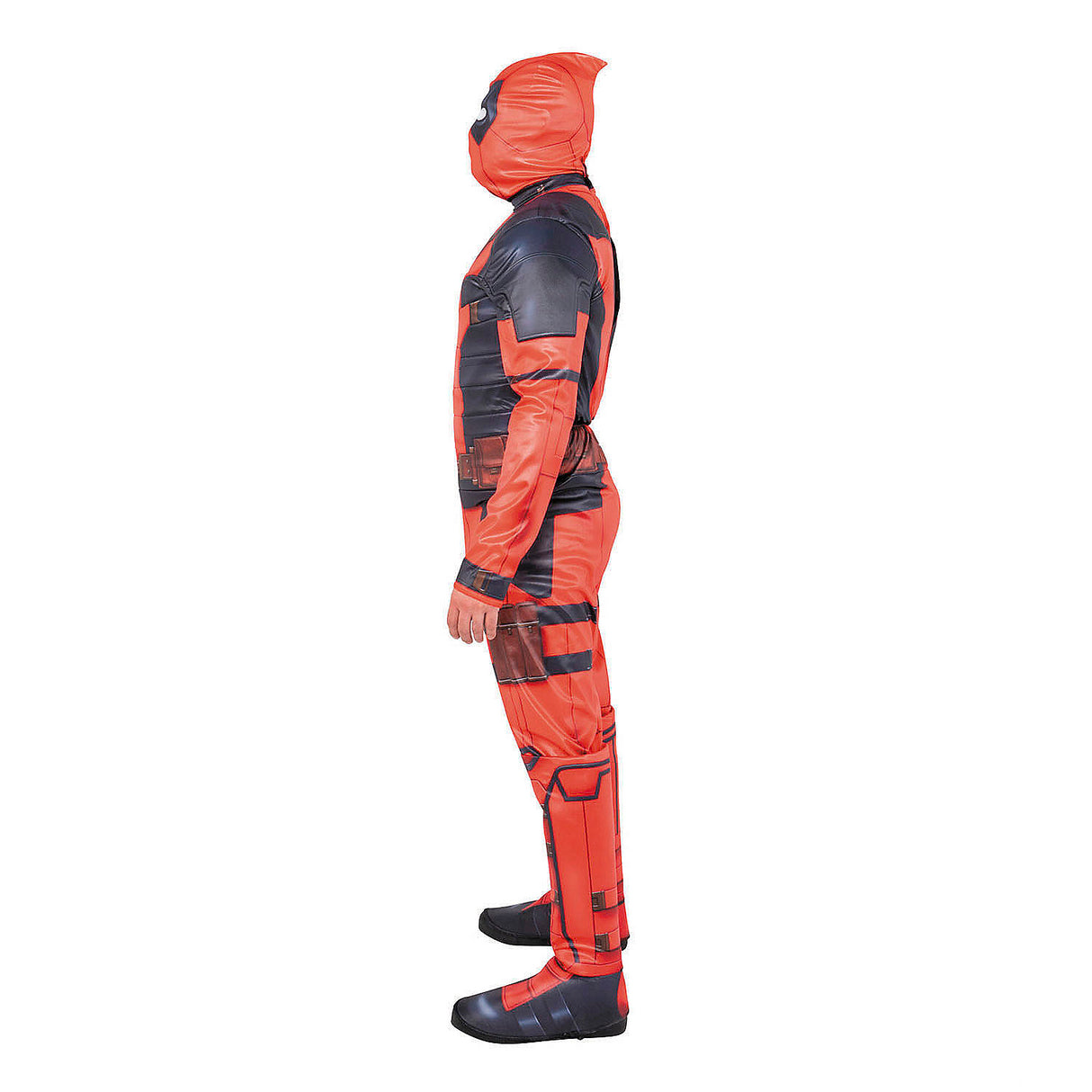 Marvel Deadpool Jumpsuit Costume for Adults for Comic Con Halloween Events and Superhero Parties