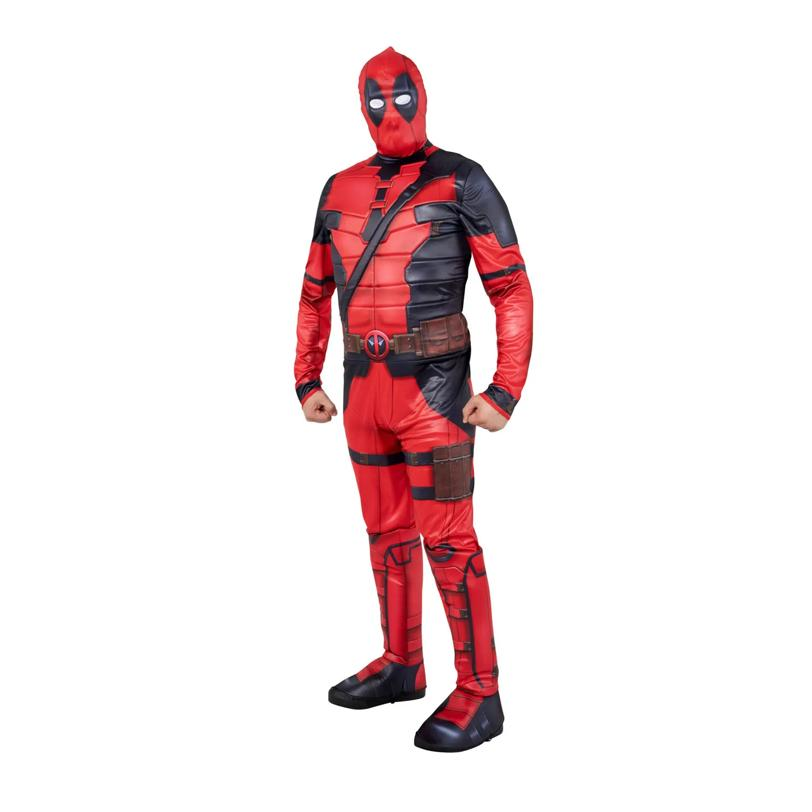 Adults Qualux Marvel Deadpool & Wolverine Deadpool Jumpsuit Costume