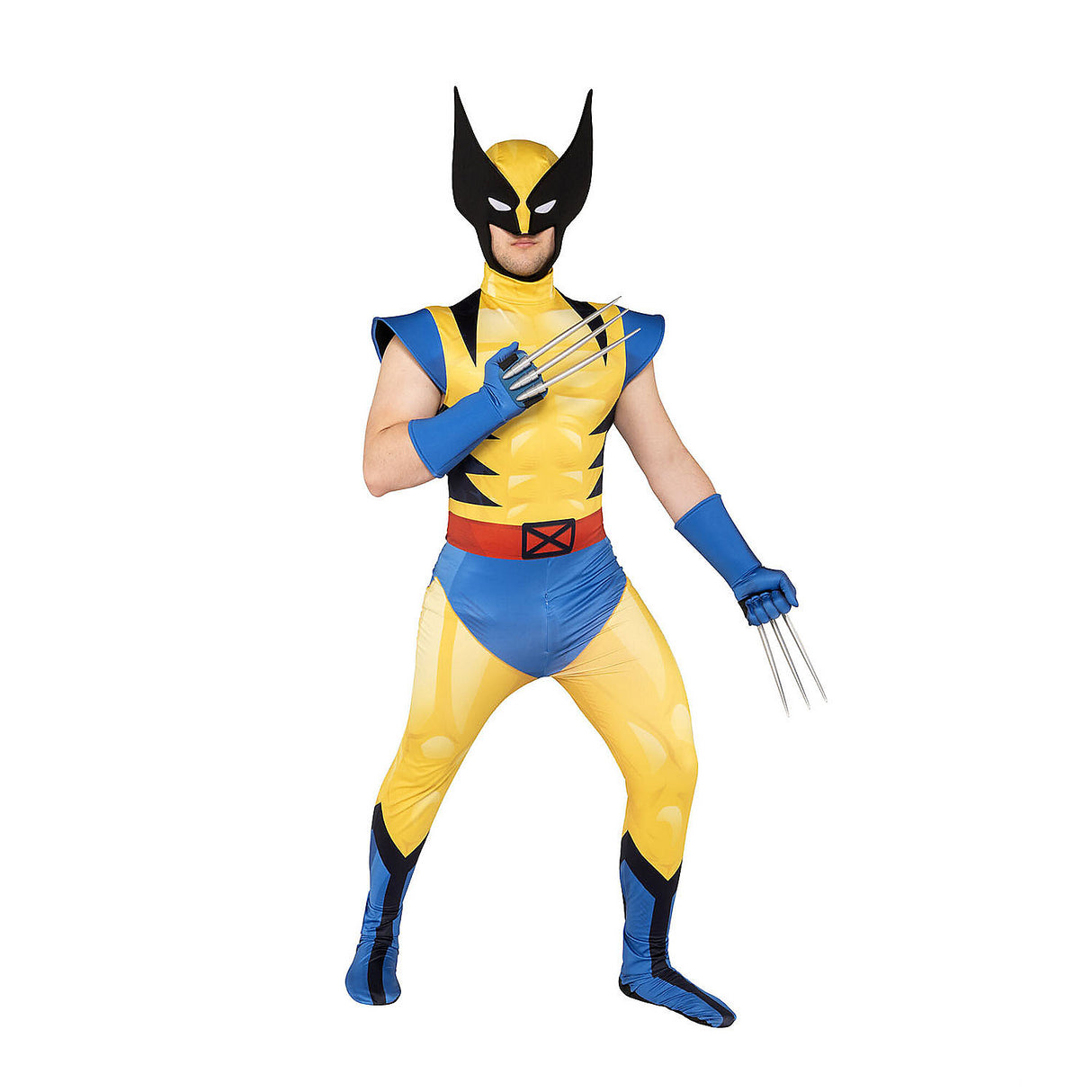 Adults Zentai X-Men 97 Wolverine Costume for Comic Con Halloween Parties and Superhero Events